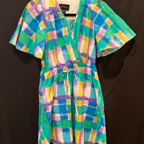 Donna Morgan Multicolor Plaid Dress - Picture 1 of 3